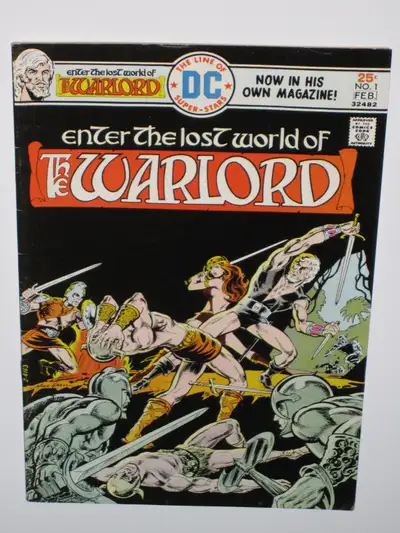 DC Comics Warlord#1 Mike Grell! comic book, View more