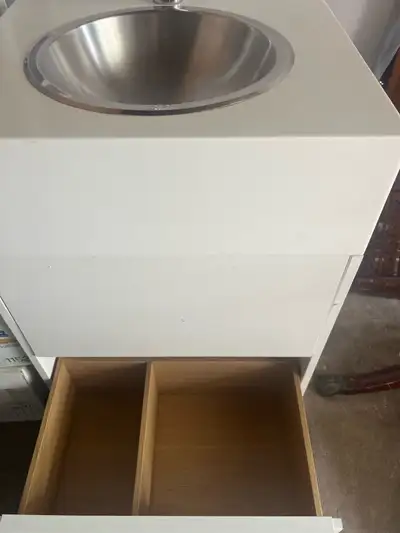 vanity with sink and tap included, View more