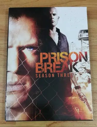 Prison Break Season 3 DVD Pickup Whyte Ave or Larkspur Area Edmonton Good used condition ☺️ Cash onl...