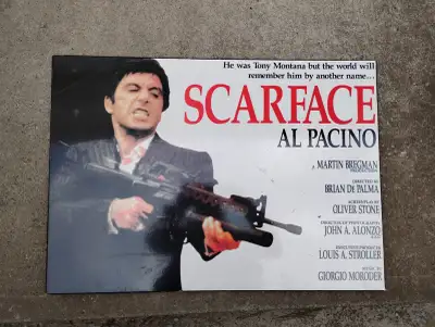 Scarface poster, View more