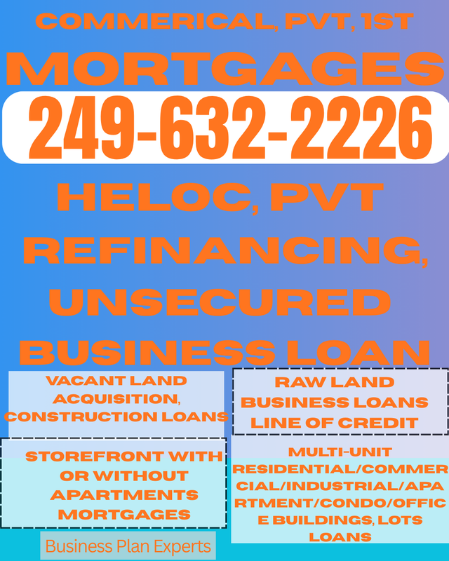 First, Pvt, Second Mortgage, Renewal, HELOC, Refinancing, Switch