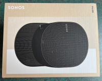Sonos Era 300 Speaker Pair in Black - Brand New In Box
