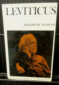 LEVITICUS by Andrew Bonar: Banner of Truth Geneva Series ~NICE~