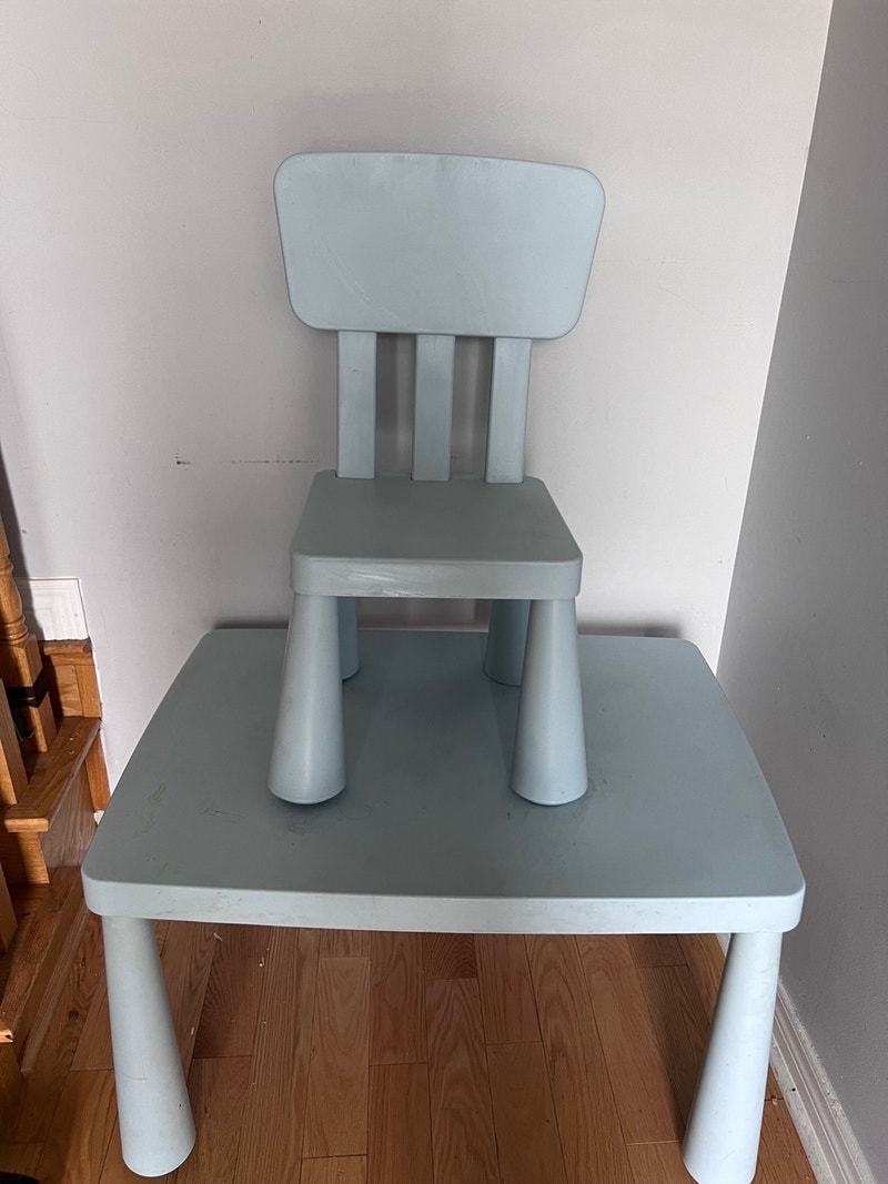 Ikea Table & Chair Free Stuff City of Toronto Kijiji
