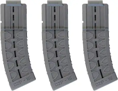 NEW Dart Zone Pro 15 Round Standard Dart Magazine 3 pack nerf, View more