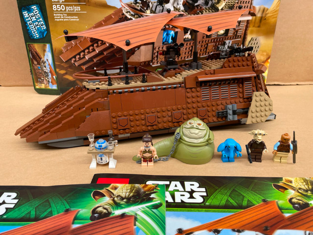 LEGO Star Wars 75020 Jabba's Sail Barge 6 Minifigures 850 Pieces in Toys & Games in Regina - Image 2