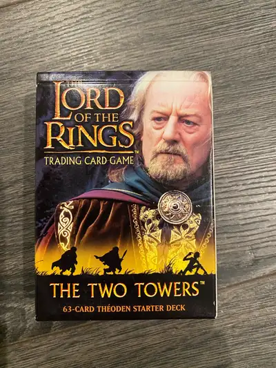 LOTR * The Two Towers * Theoden Starter Deck - Lord of the Rings TCG