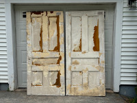 “Vintage, Matched Wooden Doors” $65 Each. Located near Berwick, 