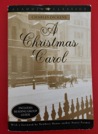 A Christmas Carol  by Charles Dickens- Aladdin Paperbacks