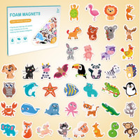 Foam Magnets for Toddlers - Refrigerator Magnets for Kids - Baby