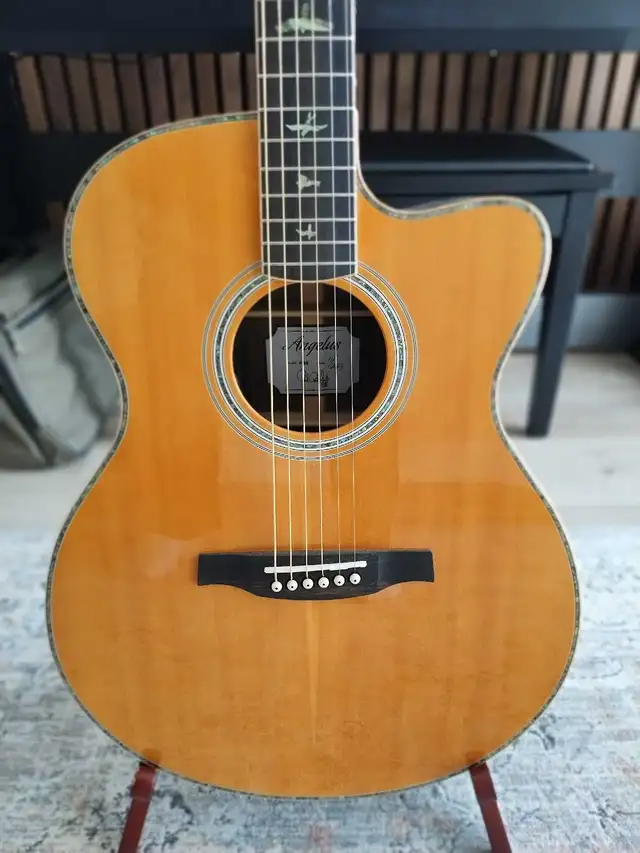 PRS SE Angelus A60e Acoustic/Electric Guitar + Hardshell Case in Guitars in Markham / York Region - Image 6