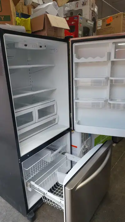KitchenAid 33" Bottom Mount Refrigerator, View more