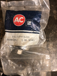 NOS AC GM fuel filter C4 Corvette GF 481