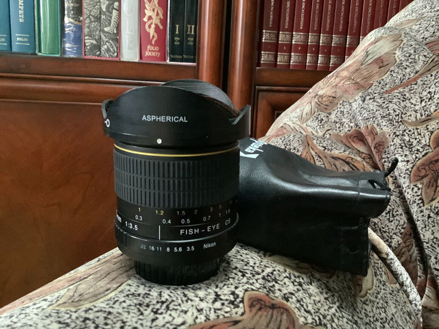 Opteka Fish-Eye 6.5 mm Aspherical lens for Nikon in Arts & Collectibles in City of Halifax