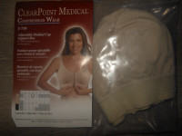 clear point medical compression wear bra