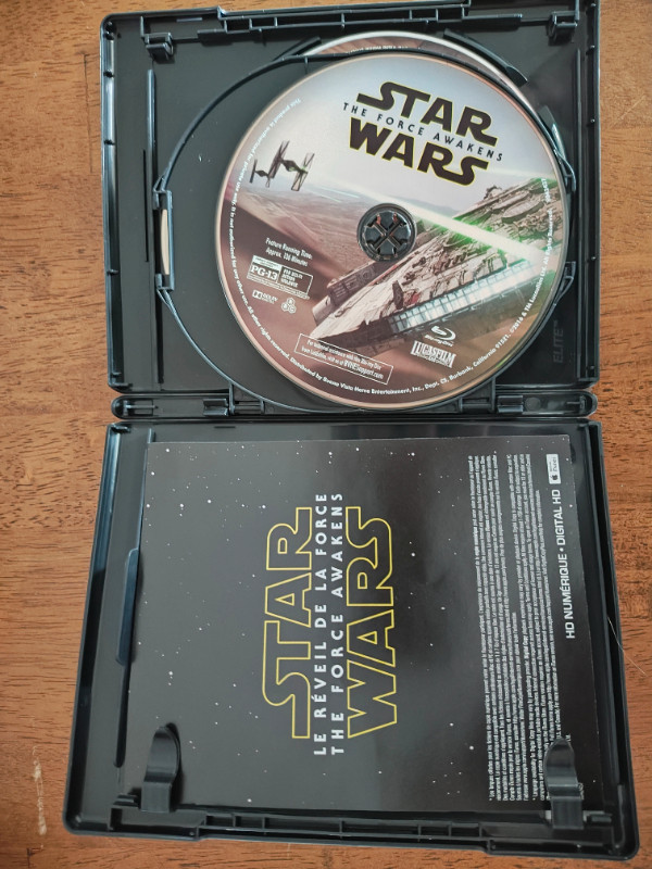 Star Wars le réveil de la force. Blu Ray-DVD dans CD, DVD et Blu-ray  à Saint-Hyacinthe - Image 4