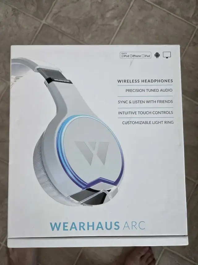 Brand New Wearhaus Arc+ Bluetooth Social Headphones in Other in Edmonton - Image 5