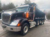 2018 International HX620 Tri Axle Dump truck