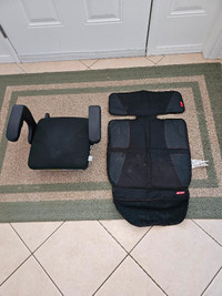 Booster seat with seat protector