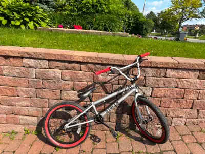 BMX 20 inch bike with pegs., View more