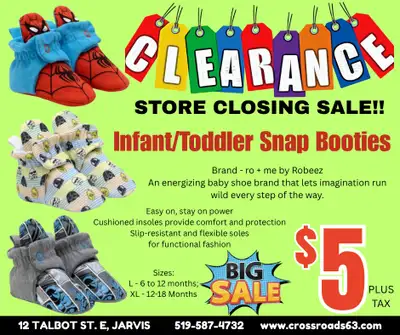 CLEARANCE!! SPIDER-MAN SNAP BOOTIES - 12-18 MONTHS, View more