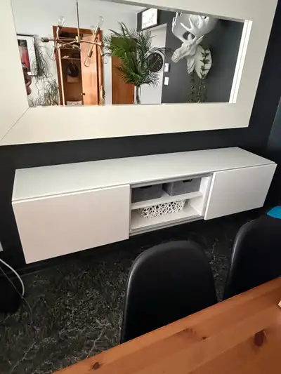 Meuble Ikea Besta portes ultra brillante , View more
