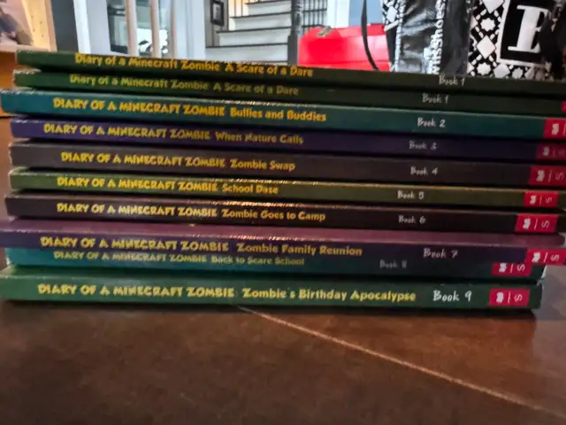 Minecraft books (price drop!) in Children & Young Adult in Ottawa - Image 4