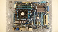 Gigabyte GA-A75-UD4H Motherboard with CPU and RAM