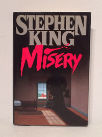 1987 Stephen King MISERY Horror Hardcover Novel 2nd Printing