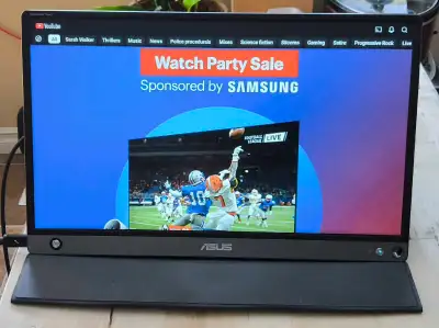 ASUS ZenScreen Touch Portable Monitor MB16AMT, View more