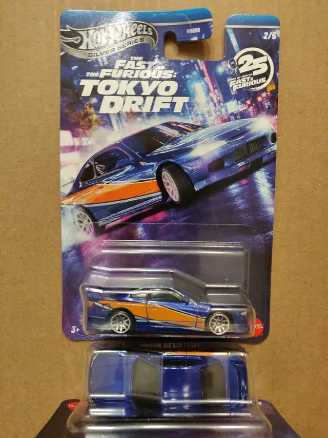 New Hot Wheels Fast & Furious Nissan Silvia S15 1:64 diecast car in Toys & Games in City of Toronto - Image 3