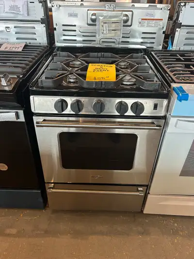 24” gas range, View more