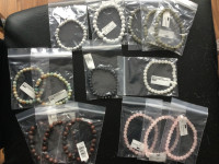 Bracelets- Rose Quartz-Amazonite- Mahogony Obsidian, and More!!