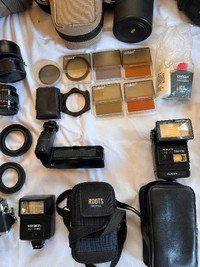 Camera  & equipment