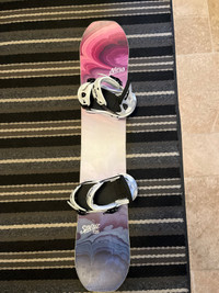 Nitro spirit 126 girls snowboard like new