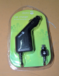 Doro PhoneEasy 612 Premium High Quality Black Rapid Micro USB Pl