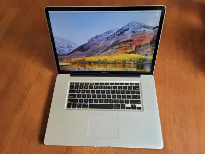 Apple MacBook  Pro 17" 2.4 GHz i7 Quad-Core 4GB Ram 750GB HD, View more