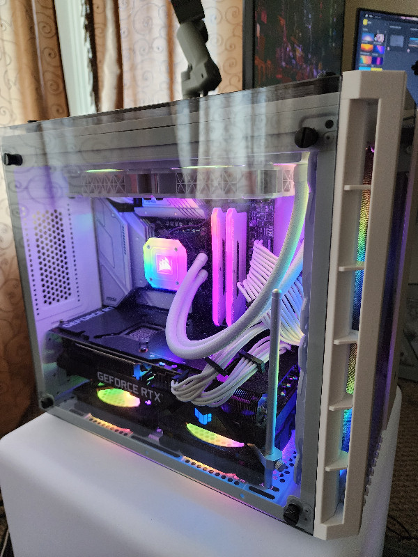 High End Gaming PC i712th gen 3080! Micro ATX Mid Tower Build