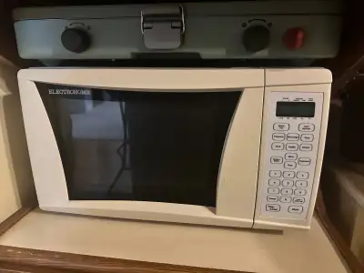 White Electrohome Microwave, View more
