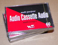 3 for $5 New Sealed Blank Recordable Audio Cassette Tapes