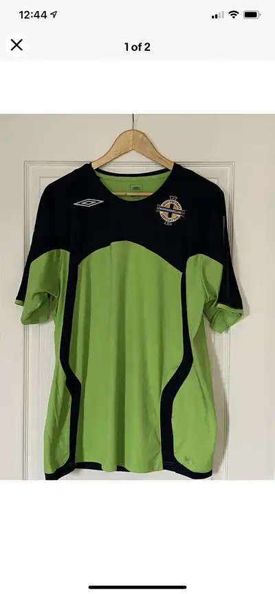 Men’s UMBRO Northern Ireland National Team Jersey XL, View more