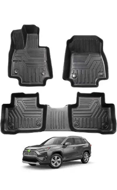 2019-25 Toyota Rav4 All Weather Floor Mat Liners, View more