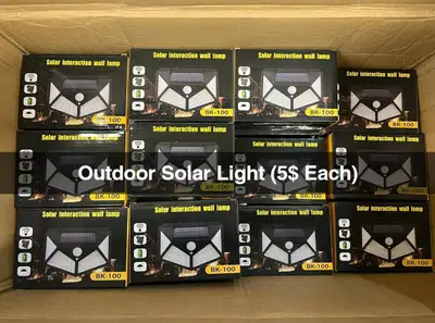 Outdoor Light. Solar Light. Wall Lamp., View more