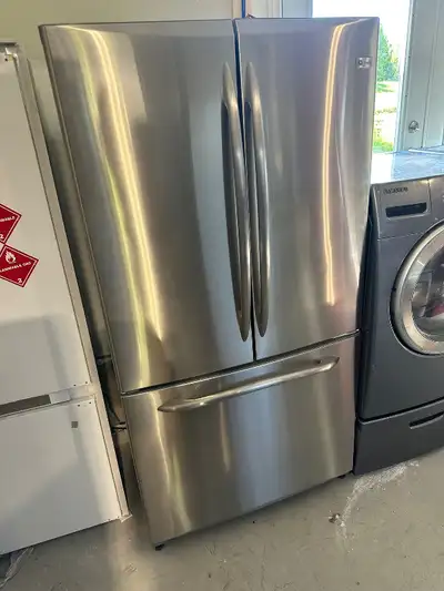 Ge 36 w fridge BOTTOM freezer counter depth can deliver