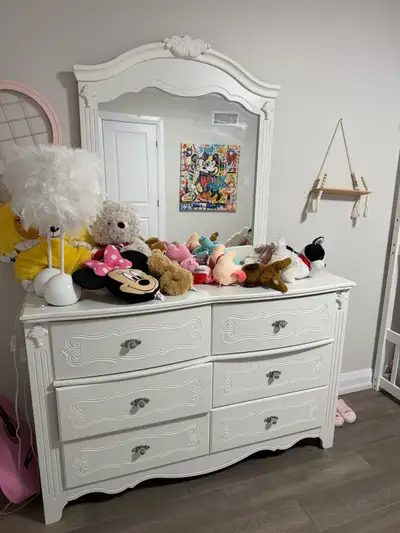 Elegant White Dresser Set , View more