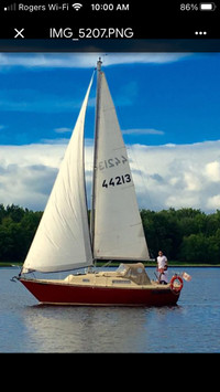 C&C 26’ Sailboat 