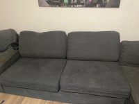 Sofa set with side small beds 
