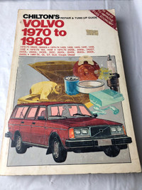 CHILTON 1970 VOLVO REPAIR AND TUNE UP GUIDE #M1152