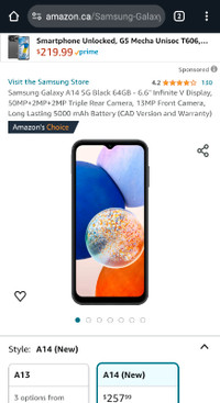Samsung A4 paid over $255.00
