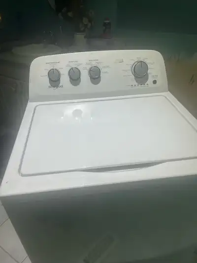 Whirlpool washing machine for sale, not working, View more